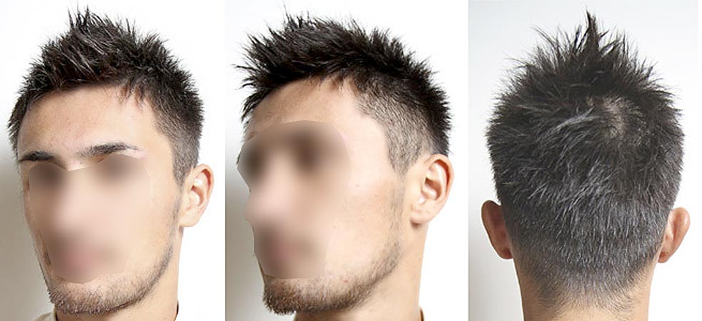 画像：男の髪型サンプル