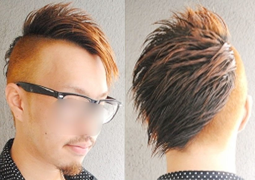 新鮮な刈り上げ アシメ メンズ ロング 無料のヘアスタイル画像
